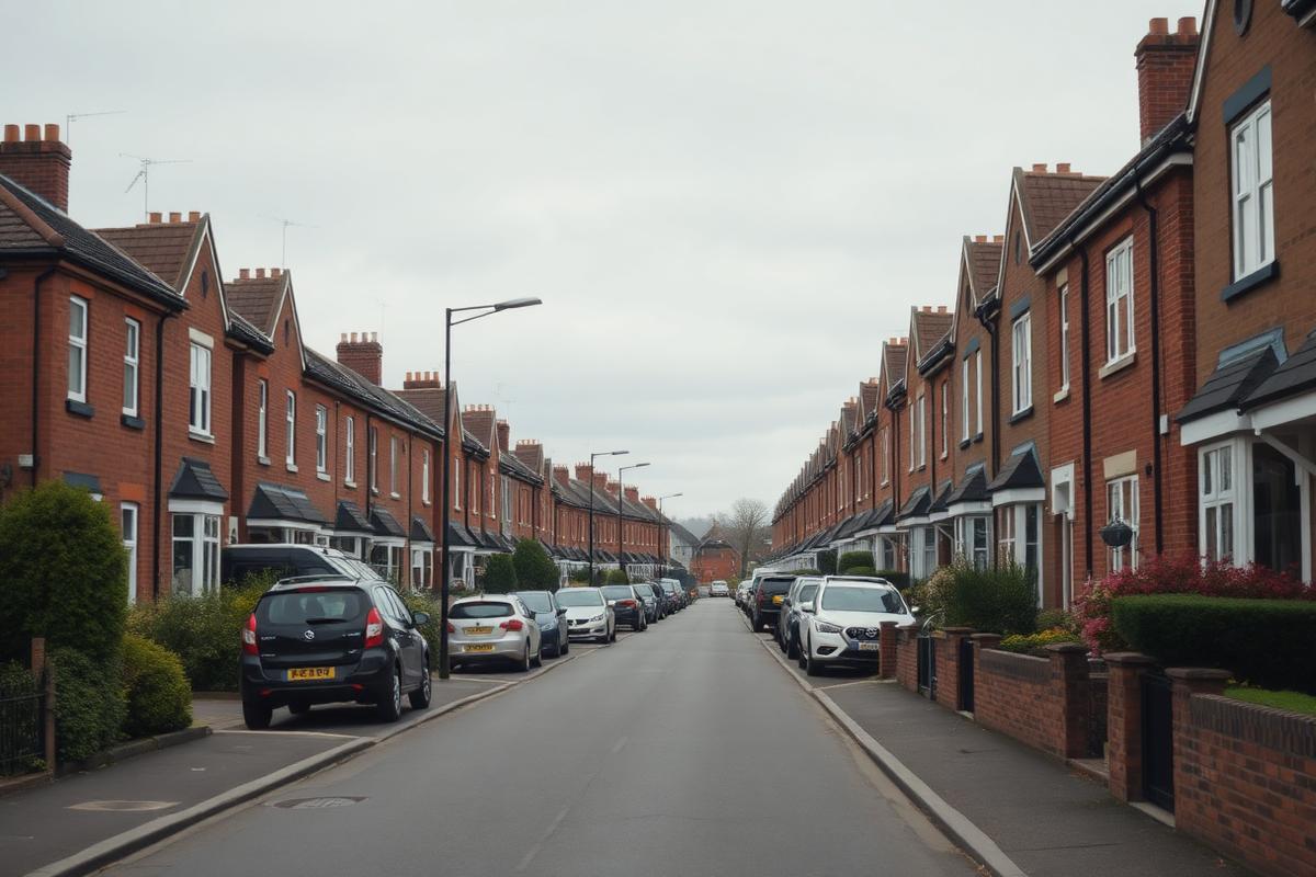 Residential street in Wellington